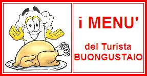 menu turista buongustaio