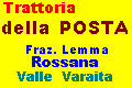Trattoria Posta Lemma Rossana